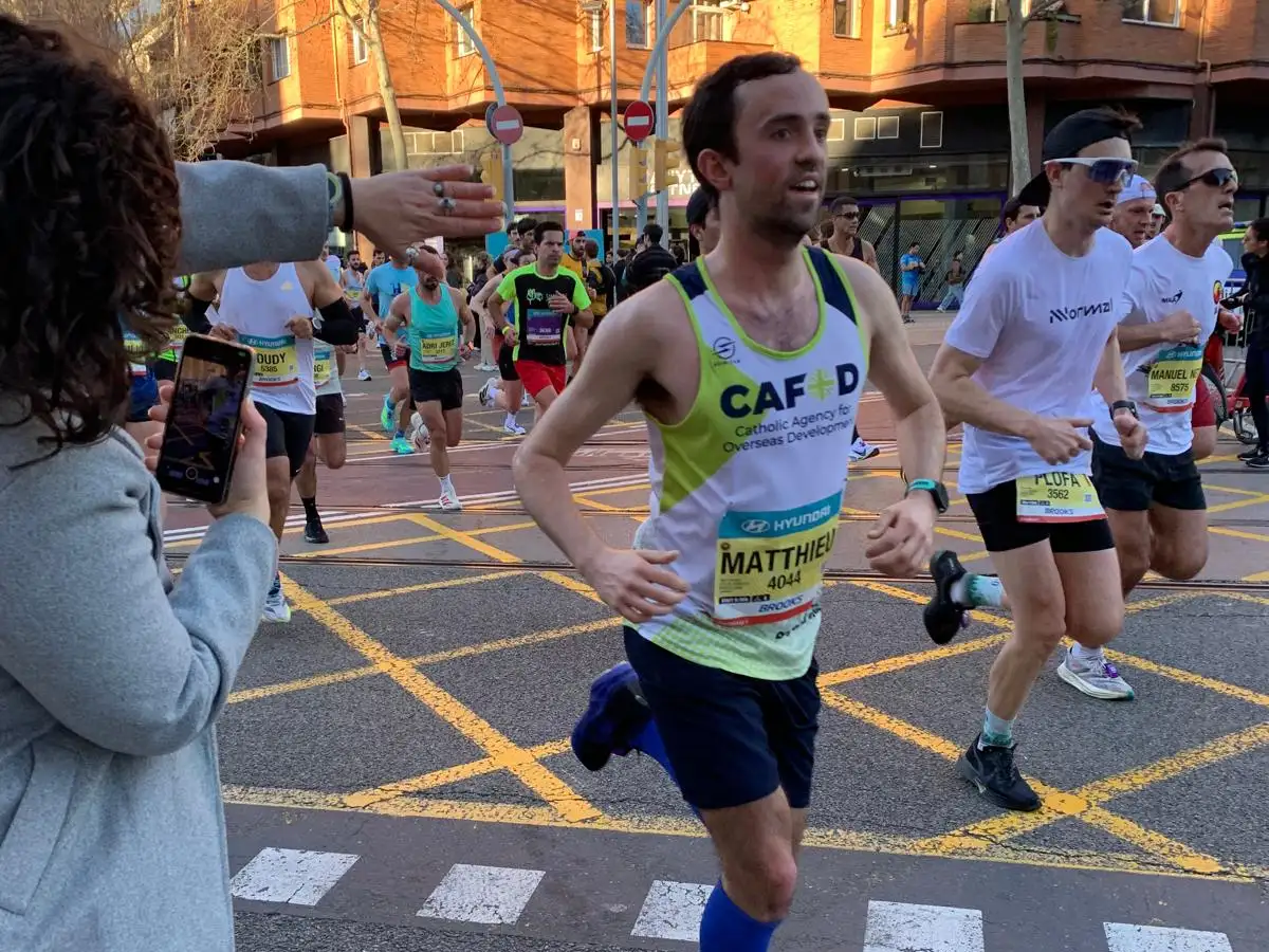 Matthieu London Marathon