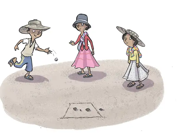 A game from Bolivia