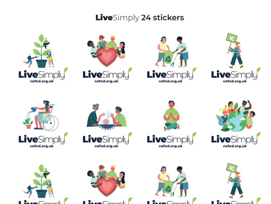 LiveSimply stickers