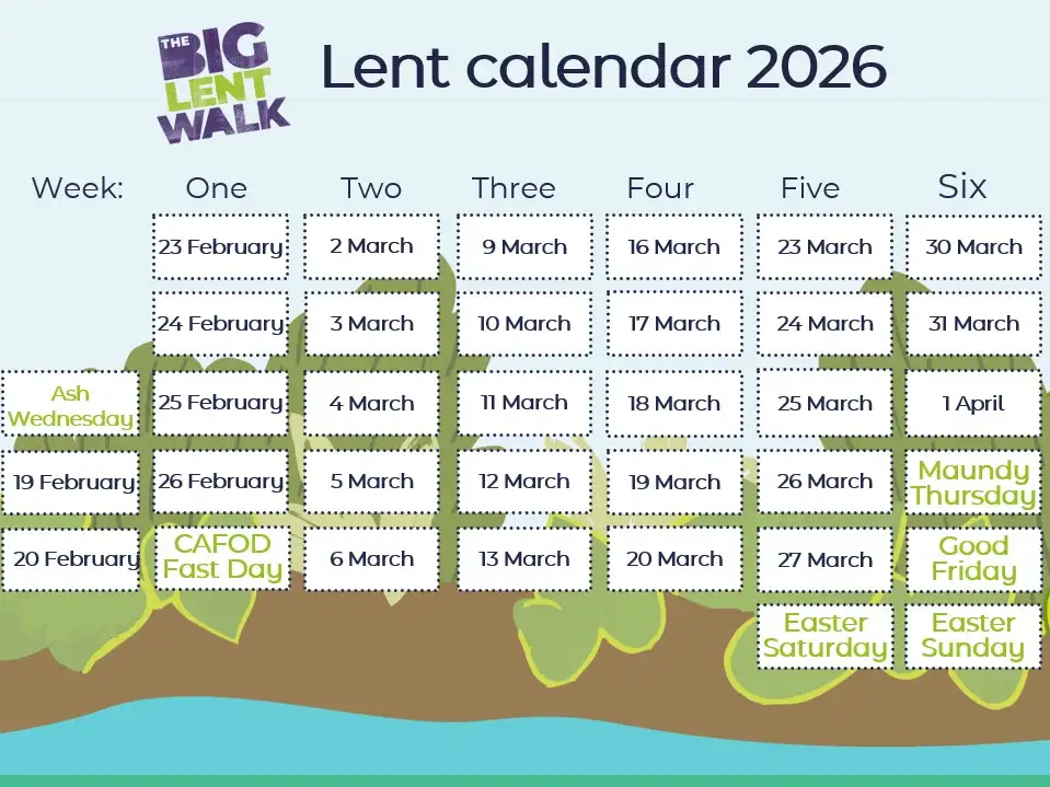 Lent calendar for children