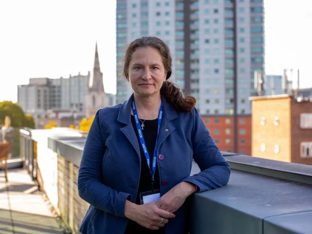 Tetiana Stawnychy, president of Caritas Ukraine