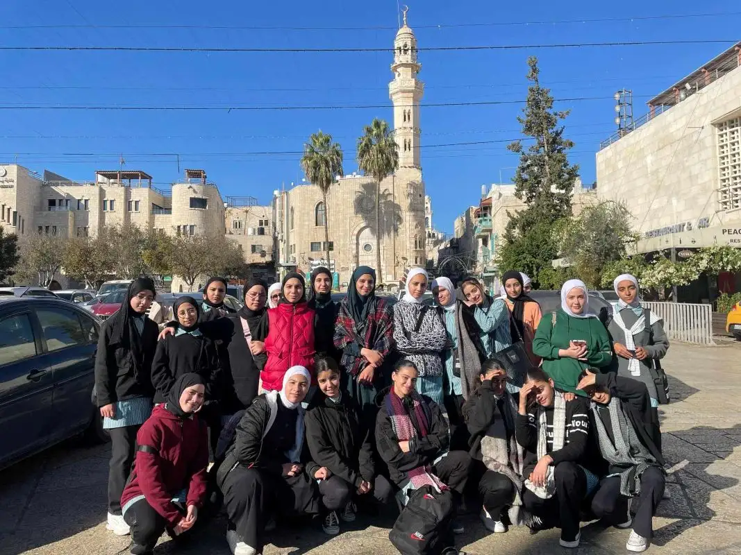 Palestinian students