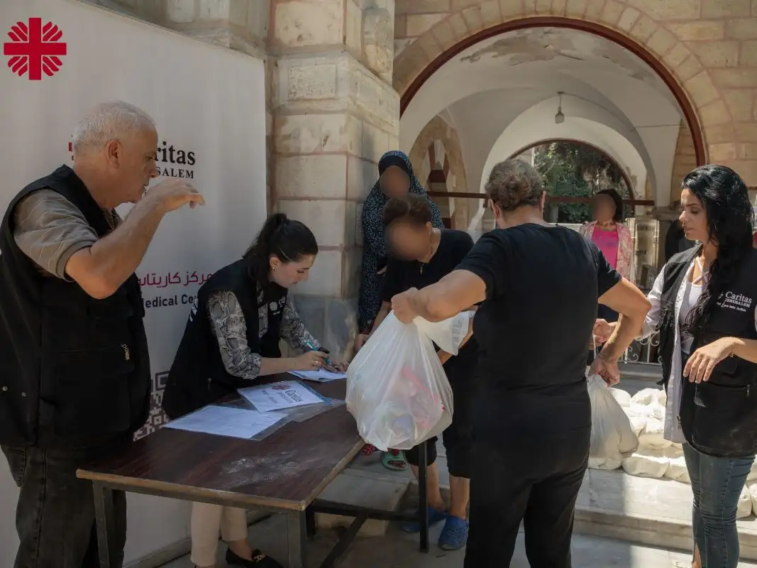 Caritas Jerusalam - Gaza crisis response