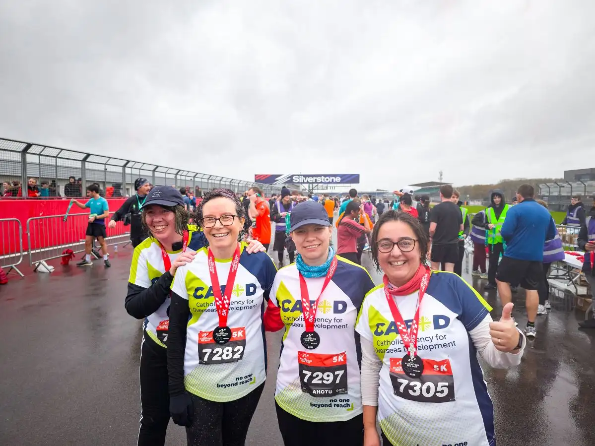 Run at Silverstone for CAFOD