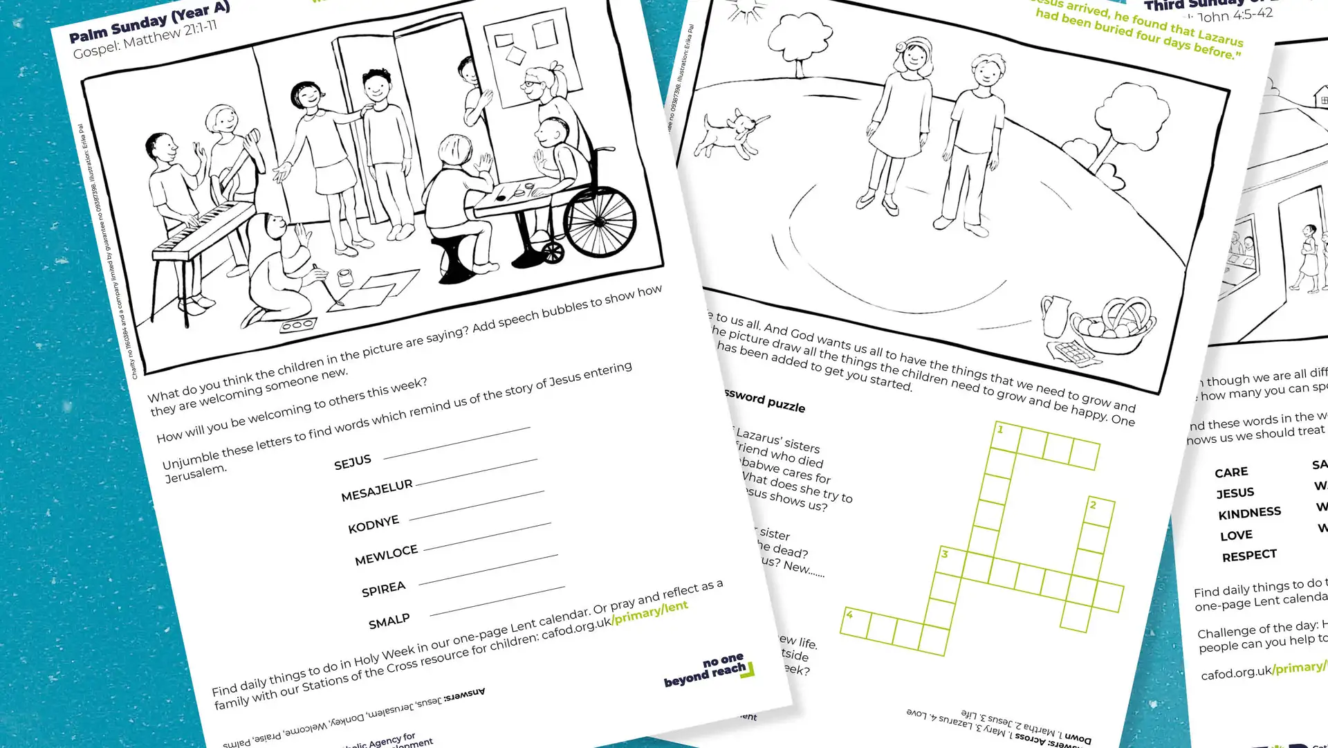 Children's liturgy emails