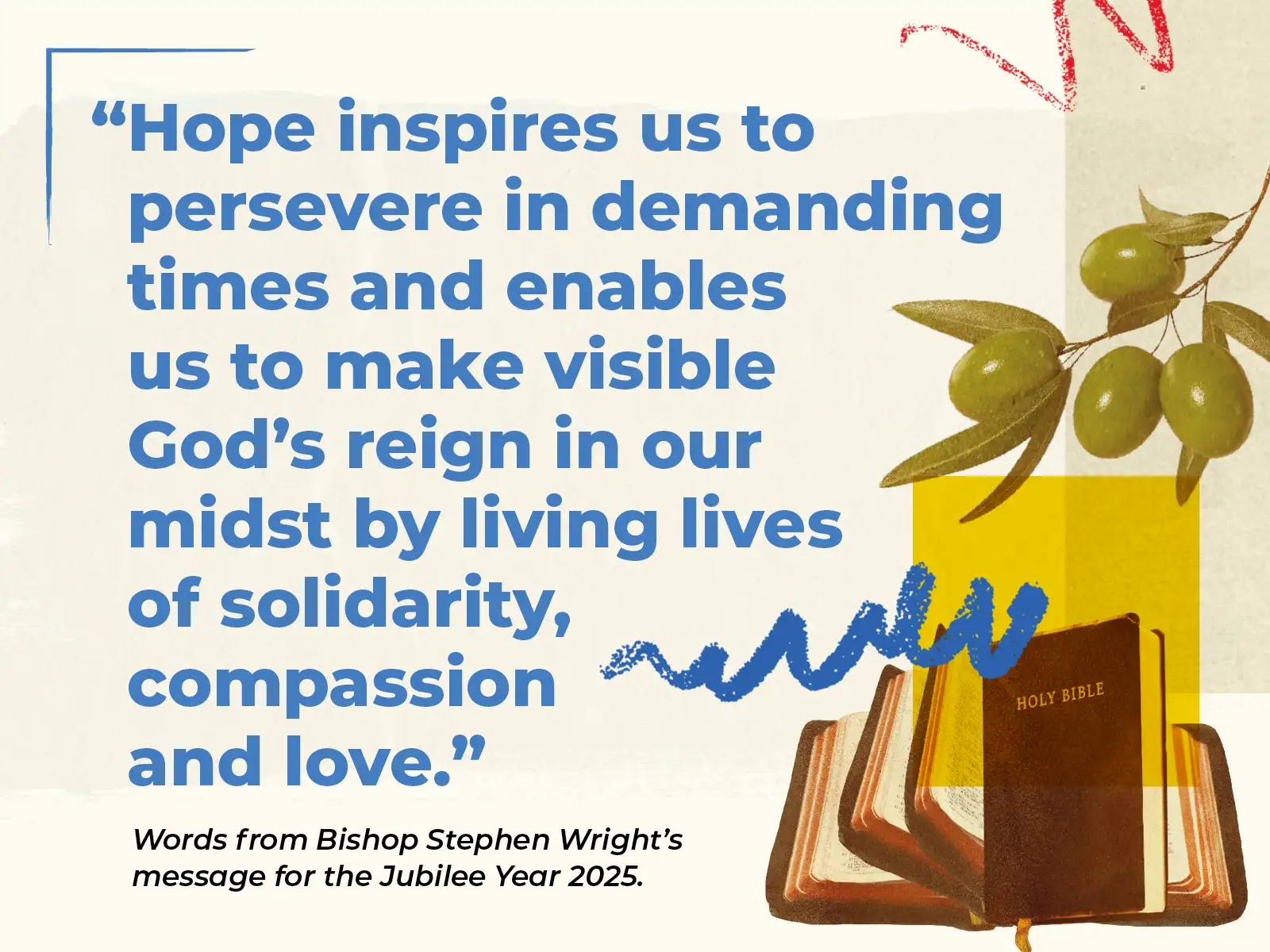 From Bishop Stephen Wright’s Jubilee message