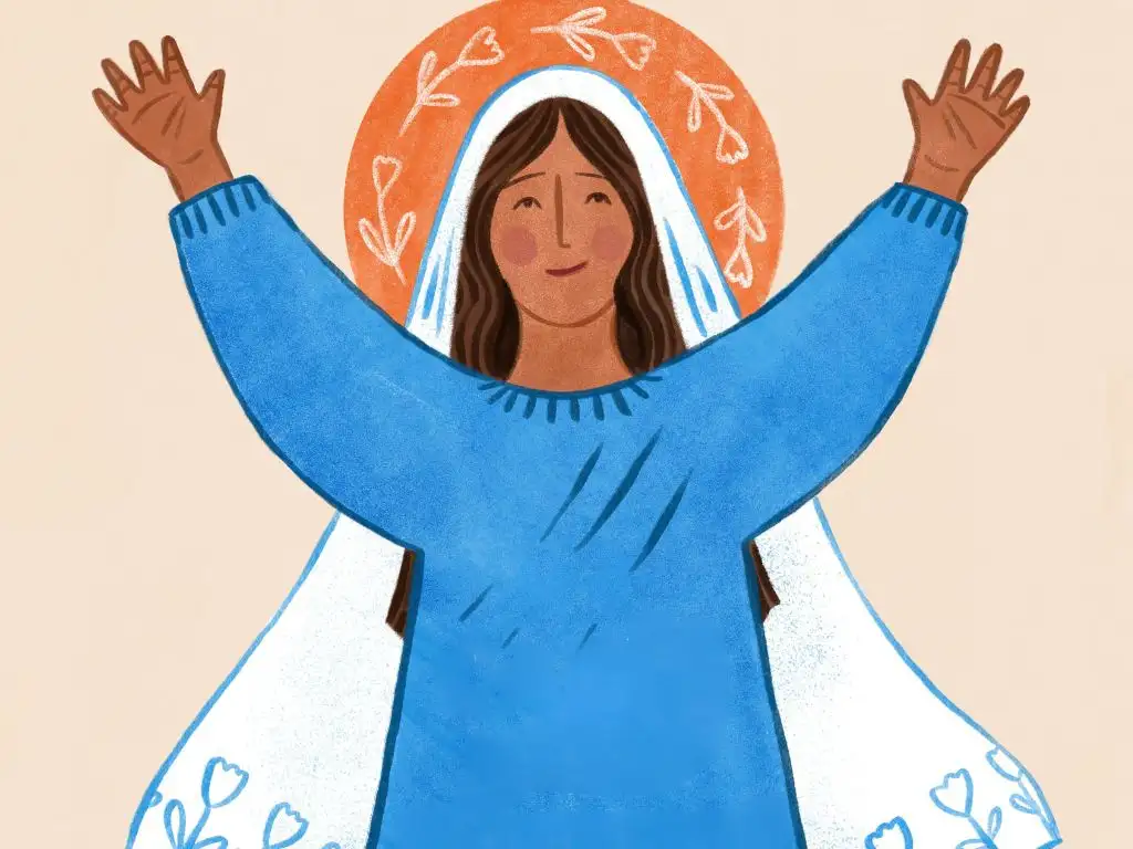 Magnificat illustration - Emma Walton