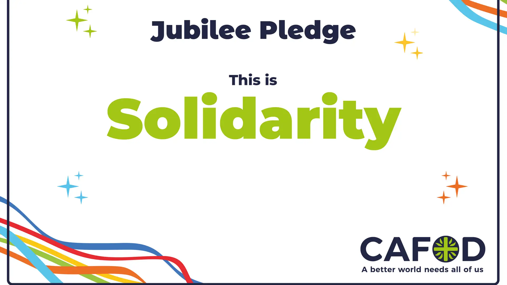 Living out your Jubilee Pledge