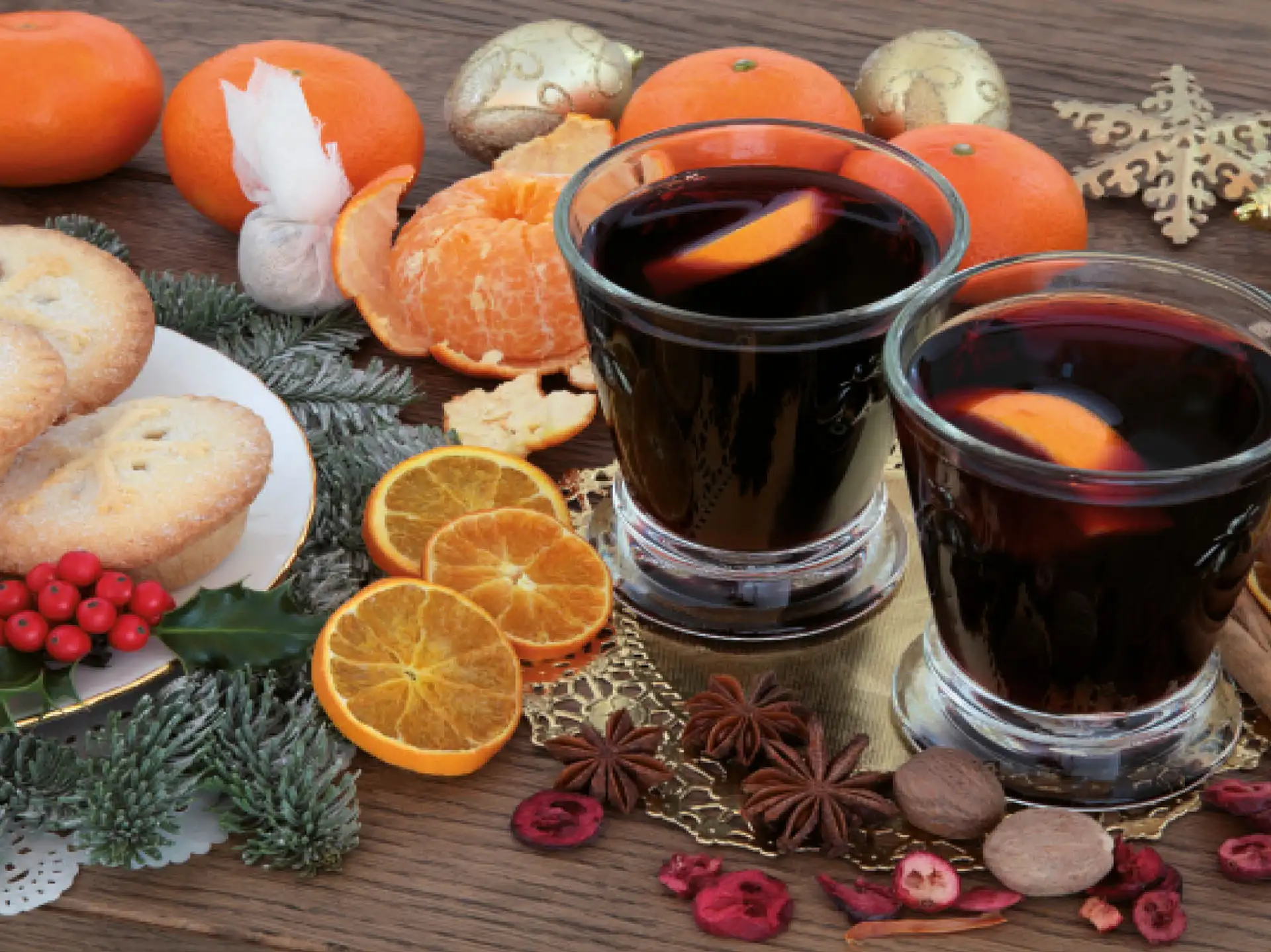Mulled wine and mince pies 2019
