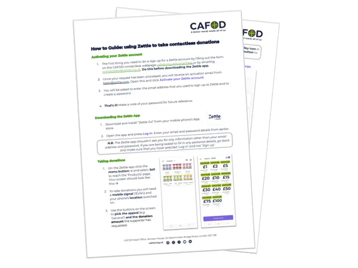 Contactless 'How to' guide