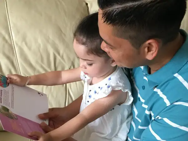 UK - Winston with daughter Madison and World Gifts