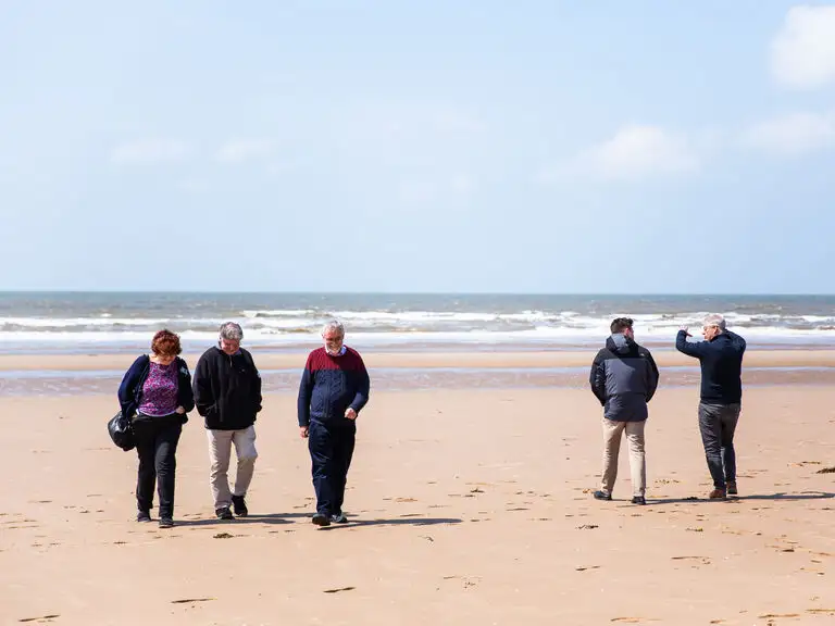 Supporters attending an event at St Joseph’s prayer centre, in Formby