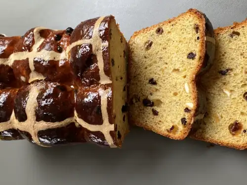 Hot Cross Bun Loaf