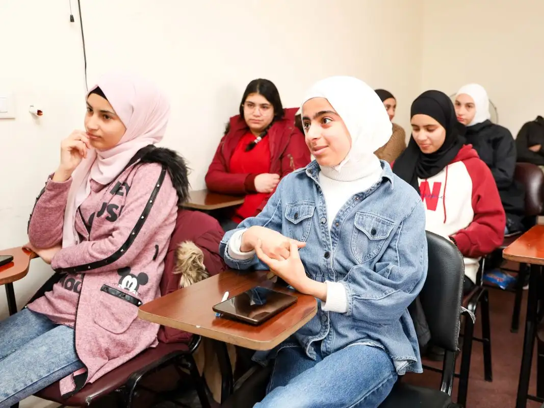 Livelihoods and education training with safe spaces for women and girls