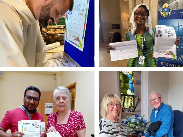 Resources for organising our debt petition in your parish