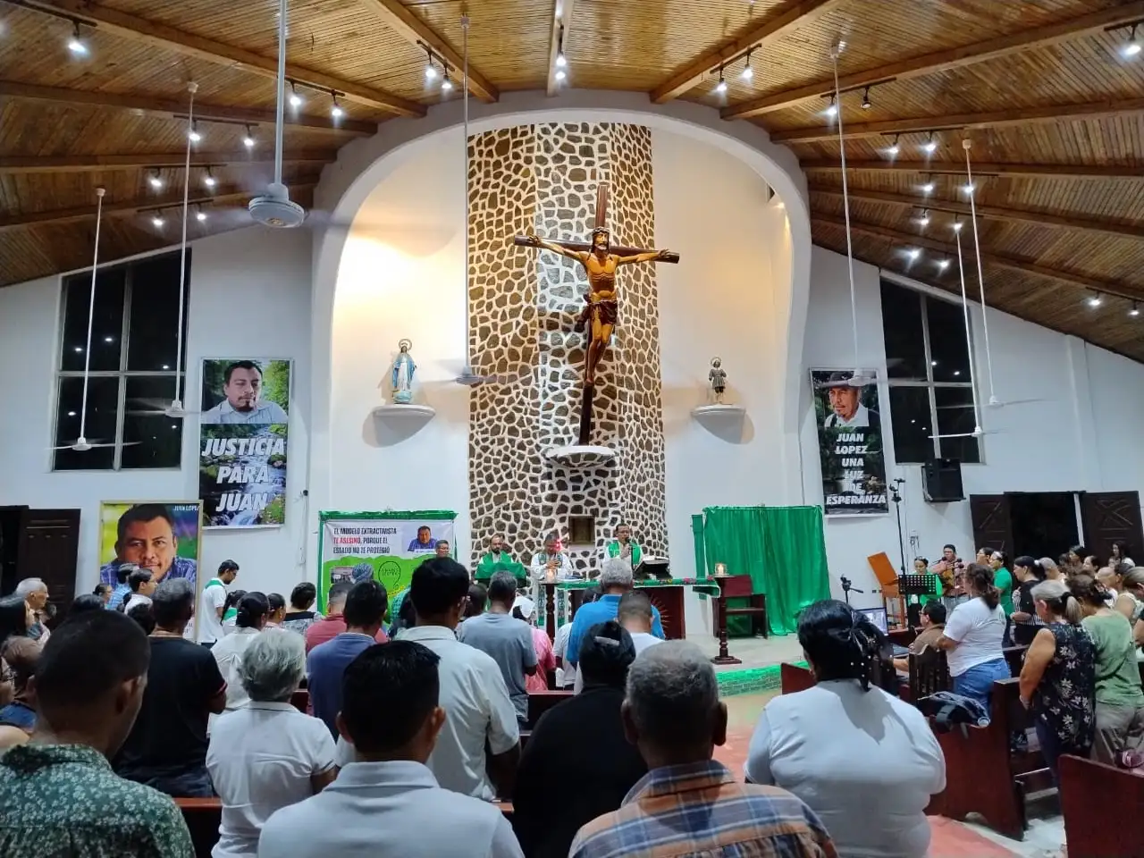 Mass to commemorate the life of two environmental defenders in Honduras