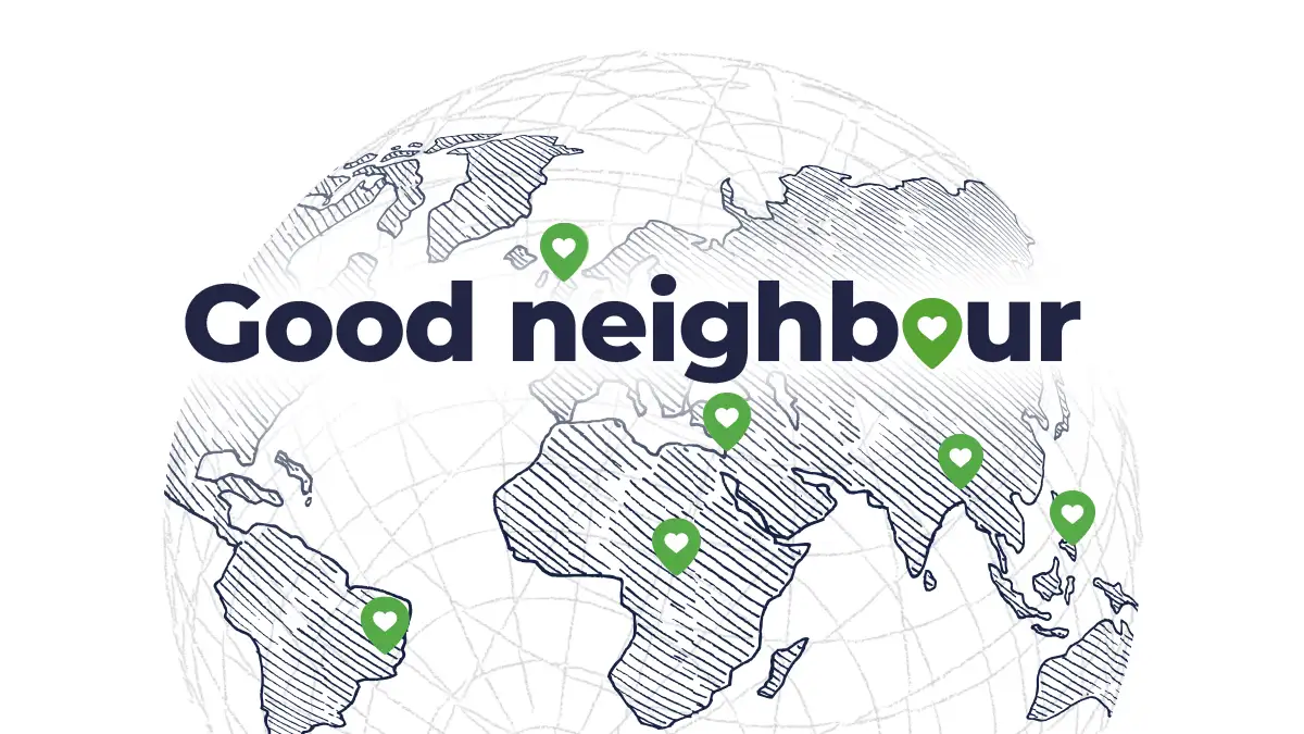 Thank you for being a Good Neighbour