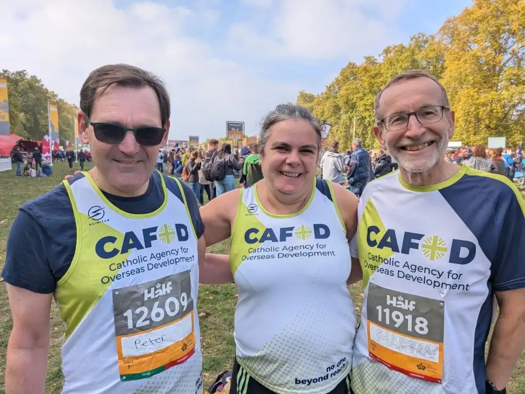 TeamCAFOD triumphs at the Royal Parks Half Marathon