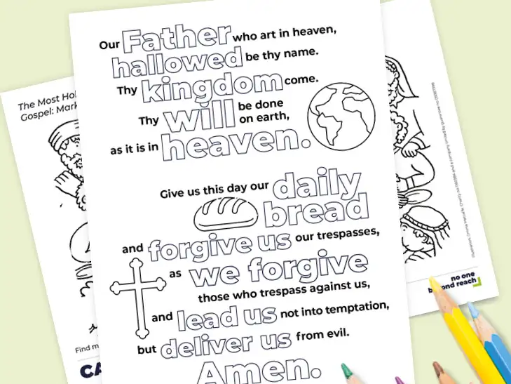 Our Father family prayers