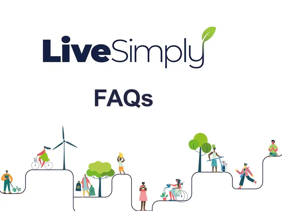 FAQs for LiveSimply award for schools