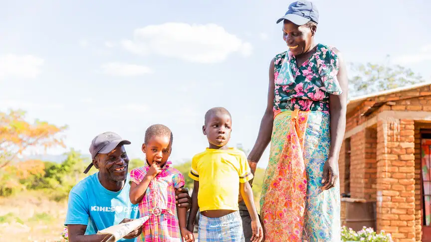 23 March - Hamunyare Shorai and grandchildren.jpg