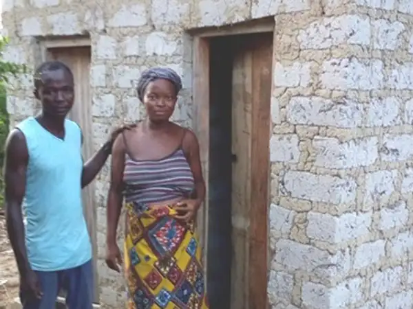 Africa - Sierra Leone - Bashiru and his wife