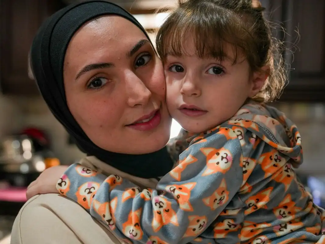 Lebanon - Jinane and her daughter