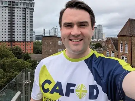 Tom’s inspiring journey: Running the Great North Run for CAFOD