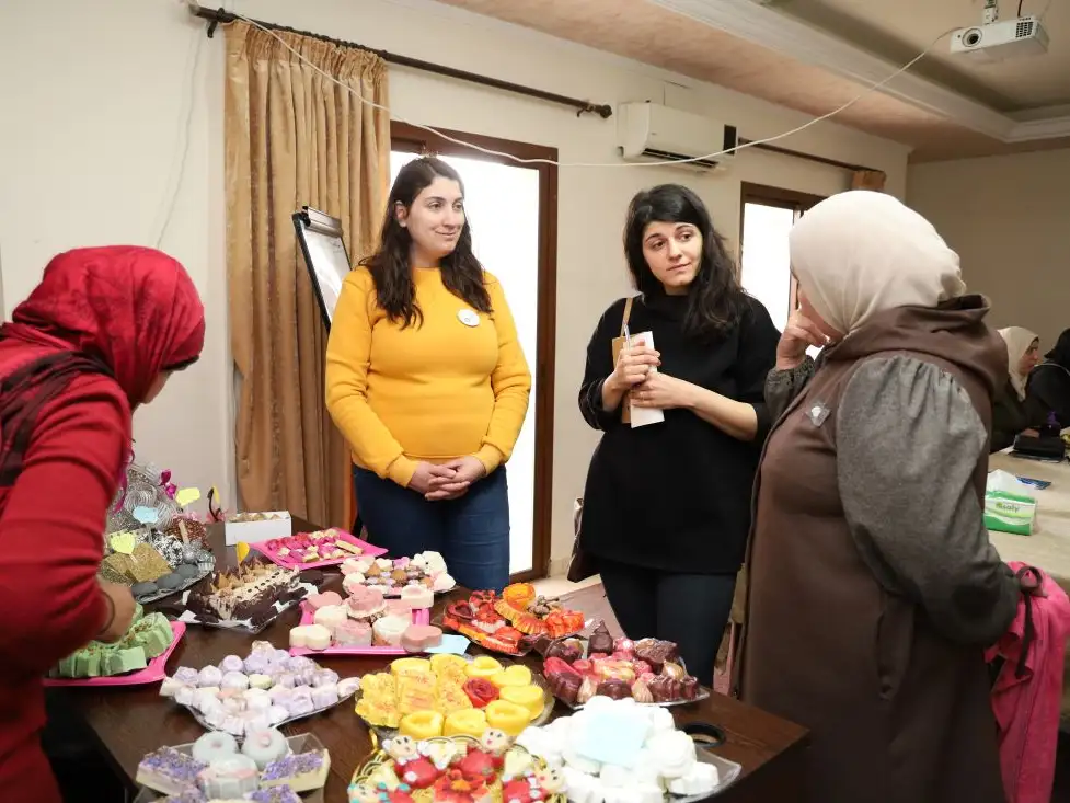 Women Now soap-making classes