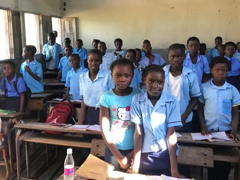 Africa - Mozambique - Repaired classrooms