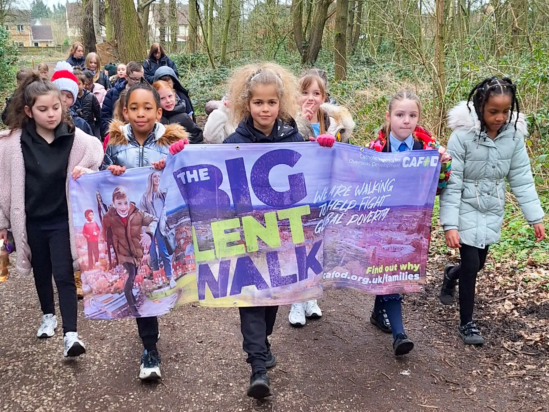 How to run a Big Lent Walk in your school