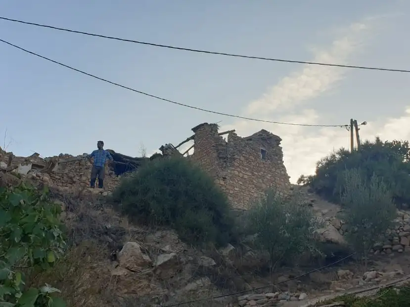 Africa - Morocco - Collapsed building
