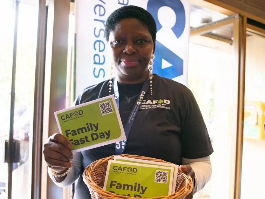 9 March CAFOD volunteer Queen.jpg