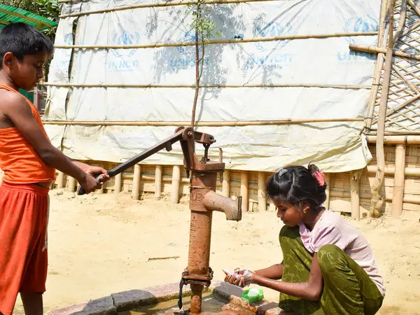 COVID-19 awareness-raising in Cox's Bazar, Bangladesh - March 2020