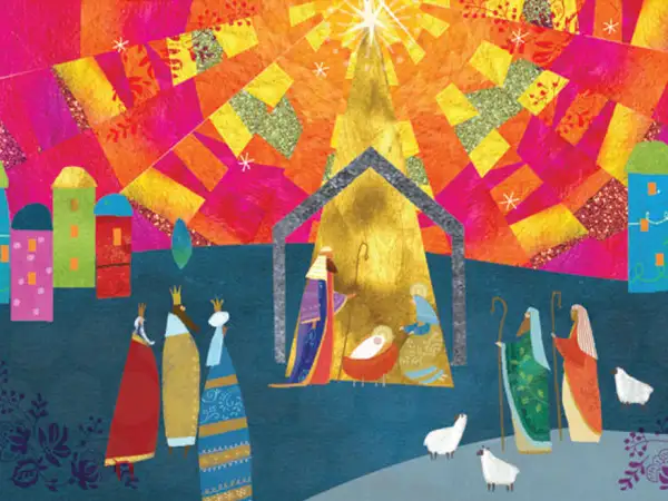 The third joyful mystery: birth of Jesus