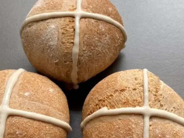 Savoury Hot Cross Buns