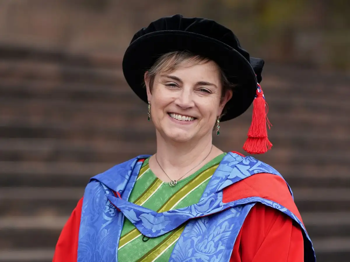 Christine Allen honarary degree Liverpool Hope University