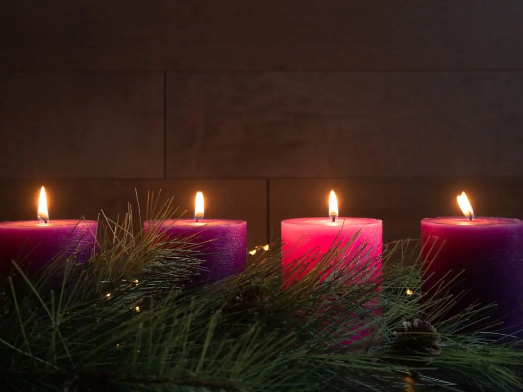Advent candles